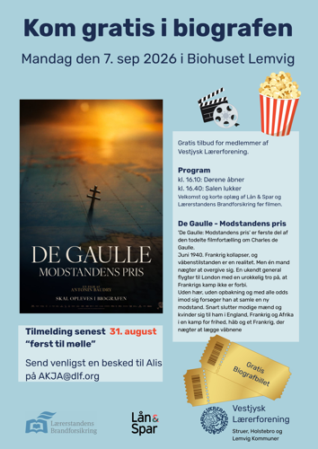 Kom gratis i biografen den 7/9-26